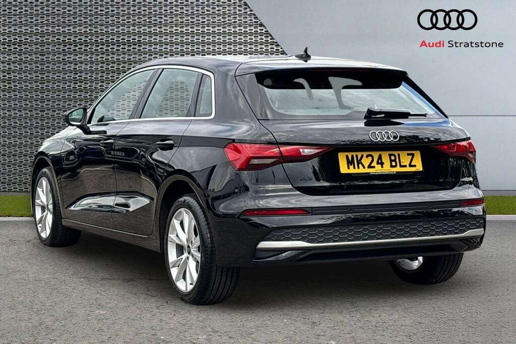Audi A3 30 Tfsi Sport 2024 MK24BLZ Black #3