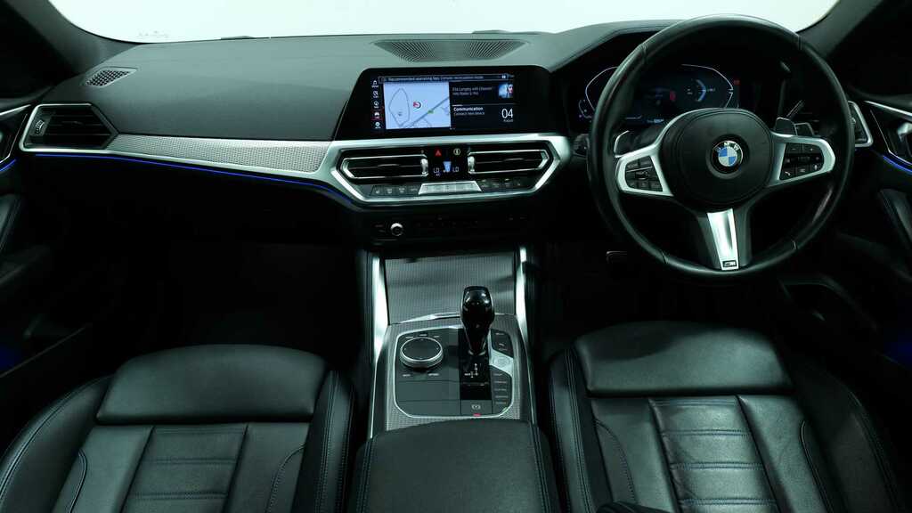 BMW 4 Series 420I M Sport Step 2022 Blue #4