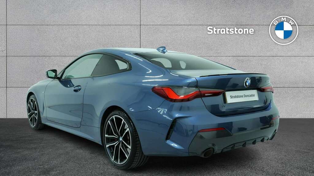 BMW 4 Series 420I M Sport Step 2022 Blue #2