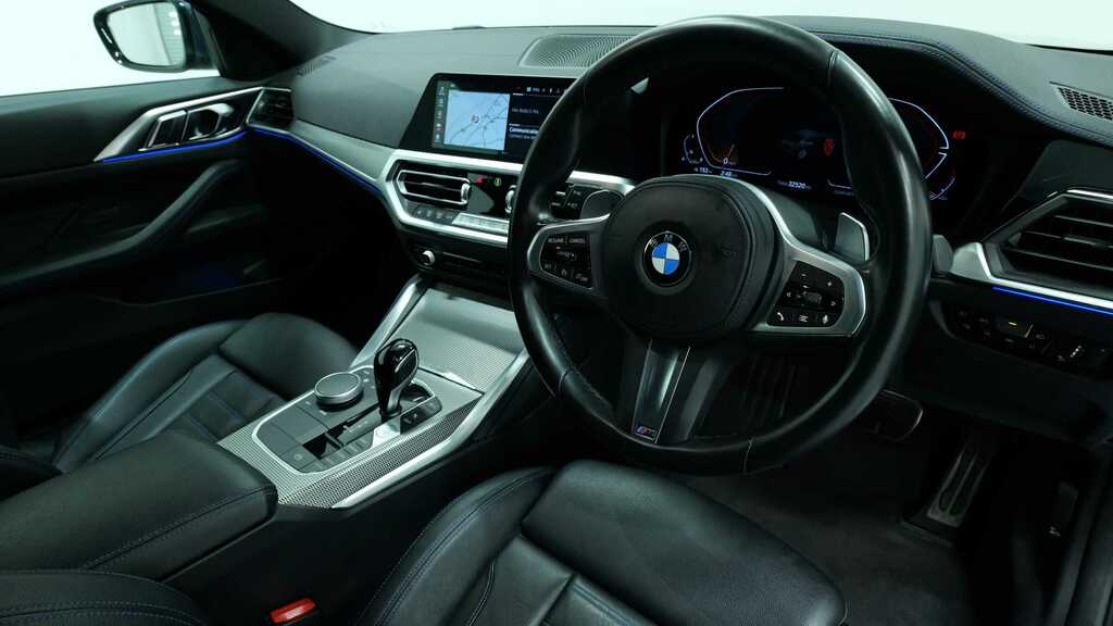 BMW 4 Series 420I M Sport Step 2022 Blue #6