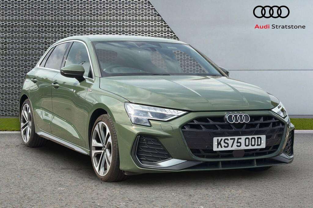 Audi A3 1.5 Tfsi 150 S Line S Tronic 2025 Green