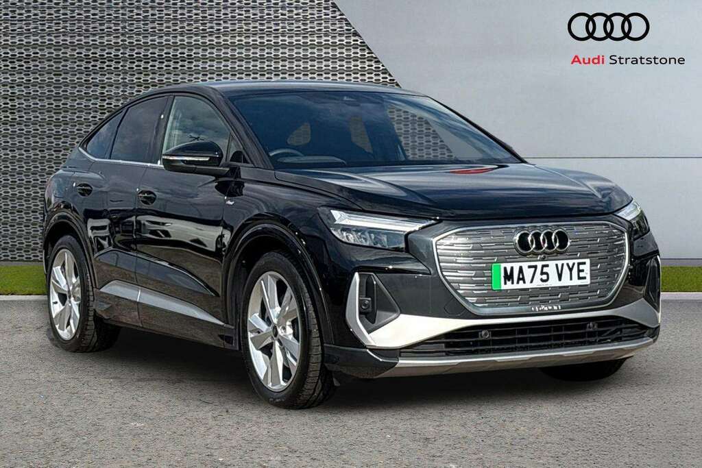 Audi Q4 E Tron 150Kw 40 63Kwh S Line Leather 2026 Black
