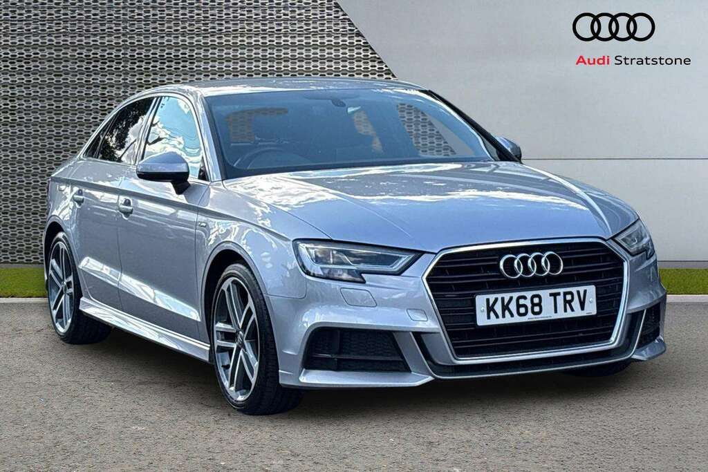 Audi A3 35 Tfsi S Line Tech Pack 2019 Silver