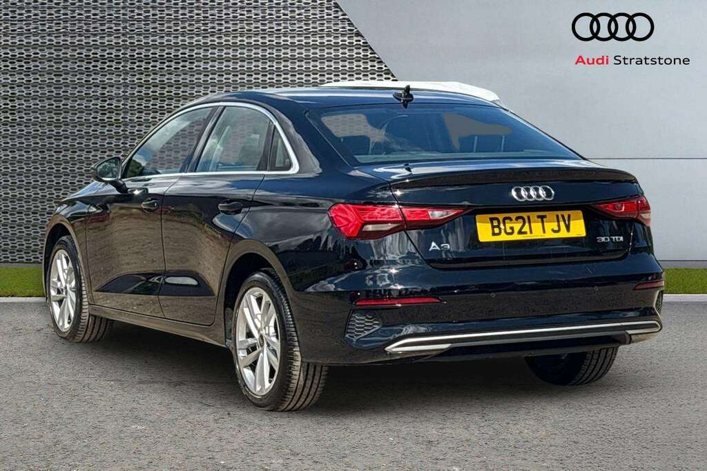 Audi A3 30 Tdi Sport S Tronic 2021 Black #3