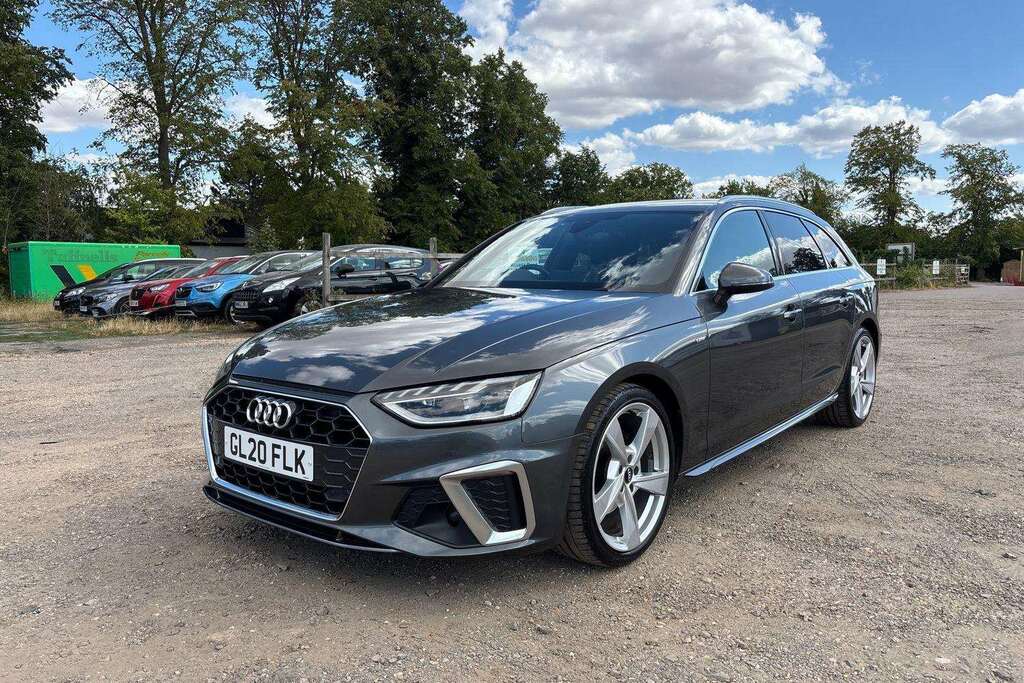 Audi A4 2.0 Tfsi 40 Black Edition Estate S Tron Black #37