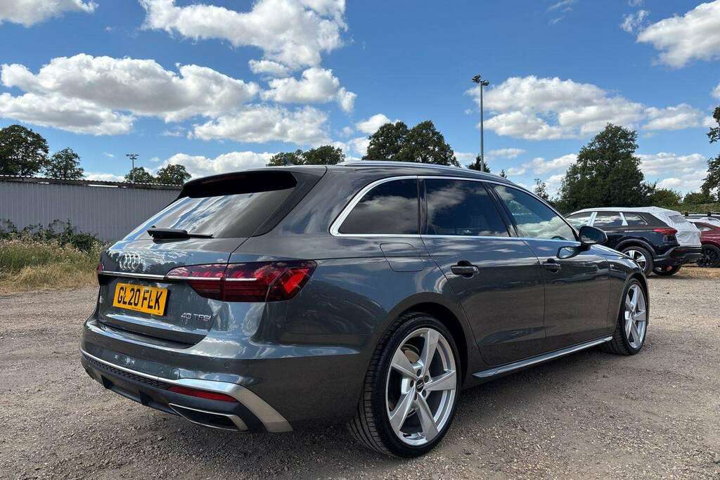 Audi A4 2.0 Tfsi 40 Black Edition Estate S Tron Black #34