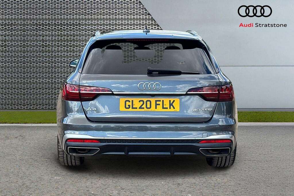 Audi A4 2.0 Tfsi 40 Black Edition Estate S Tron Black #7
