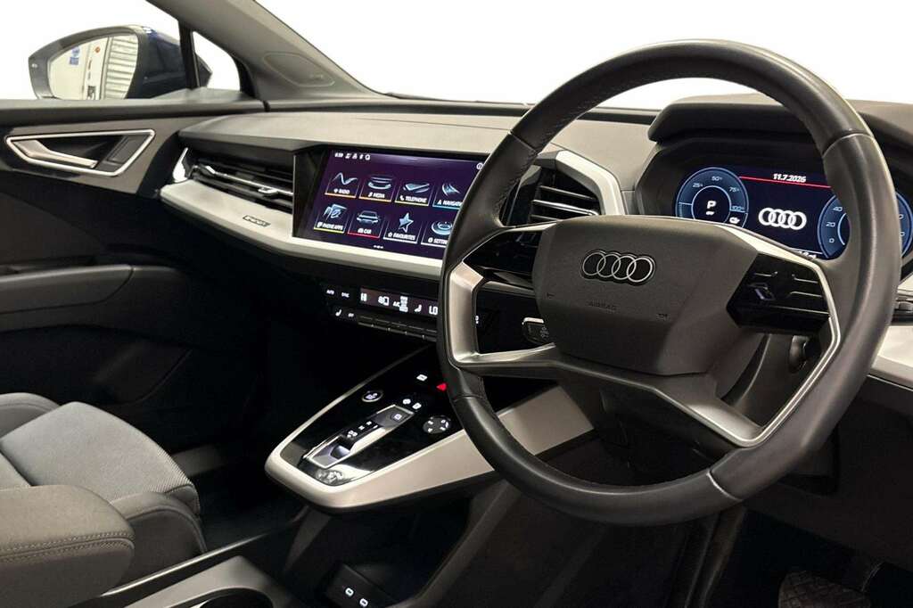 Audi Q4 E Tron 125Kw 35 55Kwh Sport Cs 2023 Blue #6