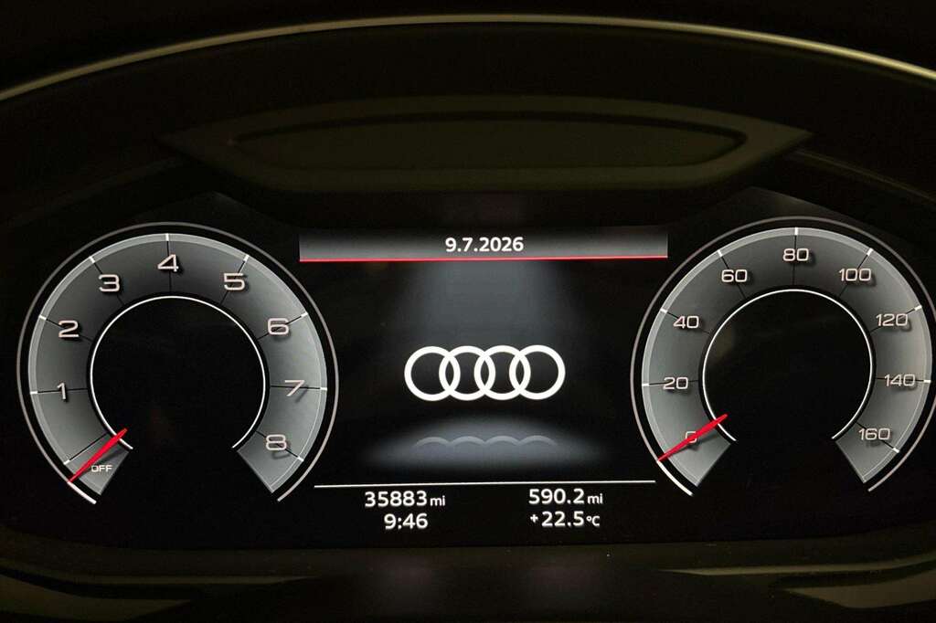 Audi A6 2.0 Tdi 40 Black Edition Estate S Troni White #9