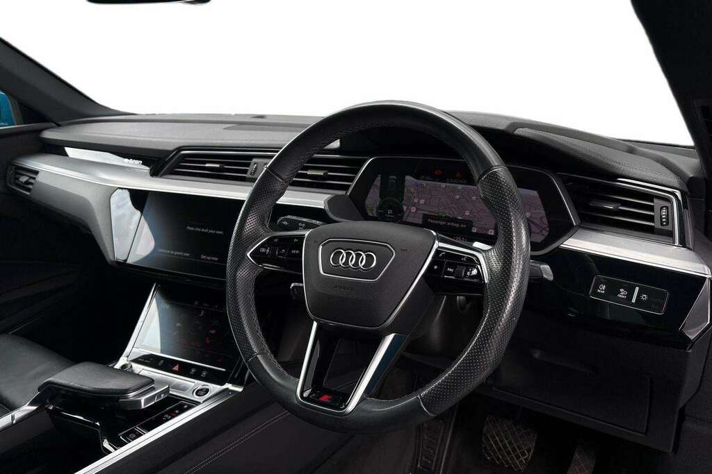 Audi E-tron 300Kw 55 Quattro 95Kwh S Line 2021 Blue #6