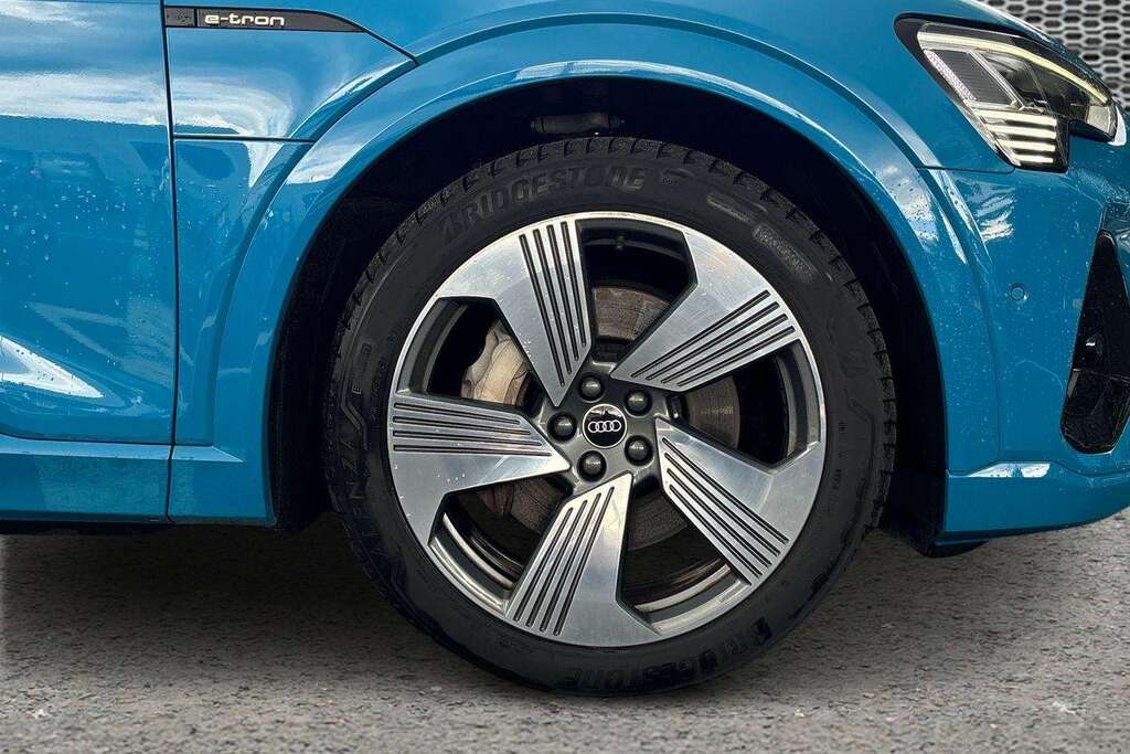 Audi E-tron 300Kw 55 Quattro 95Kwh S Line 2021 Blue #5