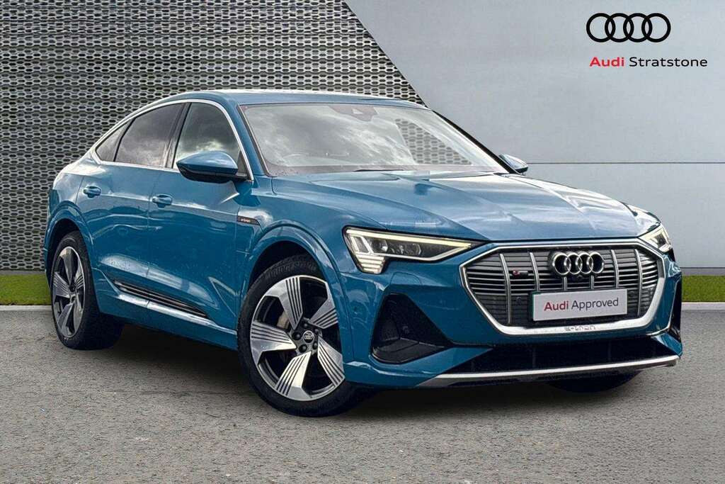 Audi E-tron 300Kw 55 Quattro 95Kwh S Line 2021 Blue