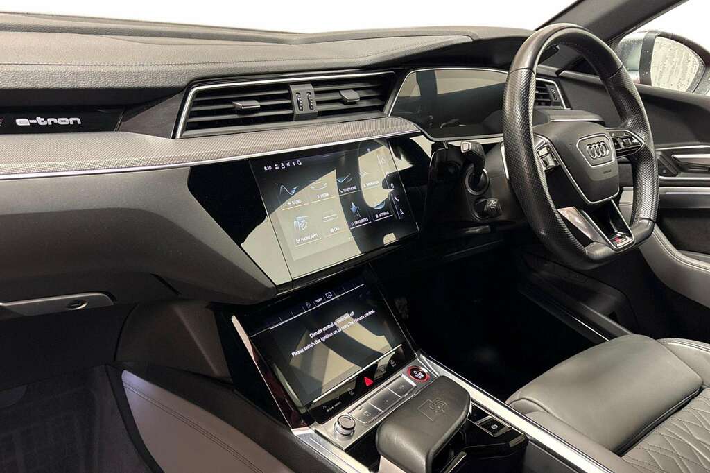 Audi E-tron Sport Suv Quattro 71.2Kwh 313 P Black #11