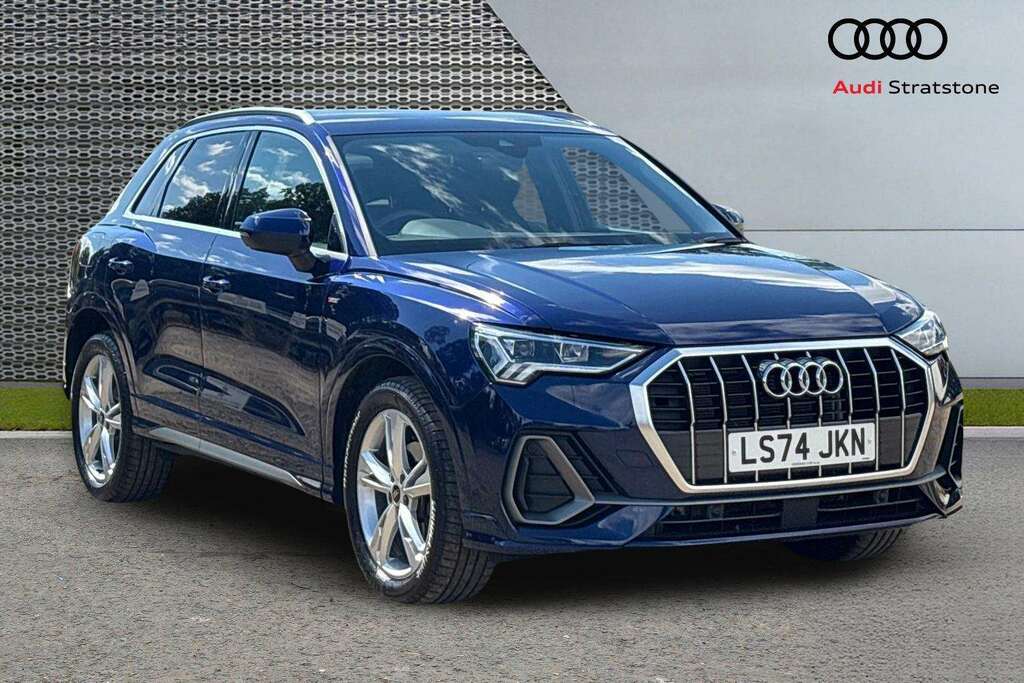 Audi Q3 2.0 Tdi 35 S Line Sportback S Tronic Eu KR74BZK White #1
