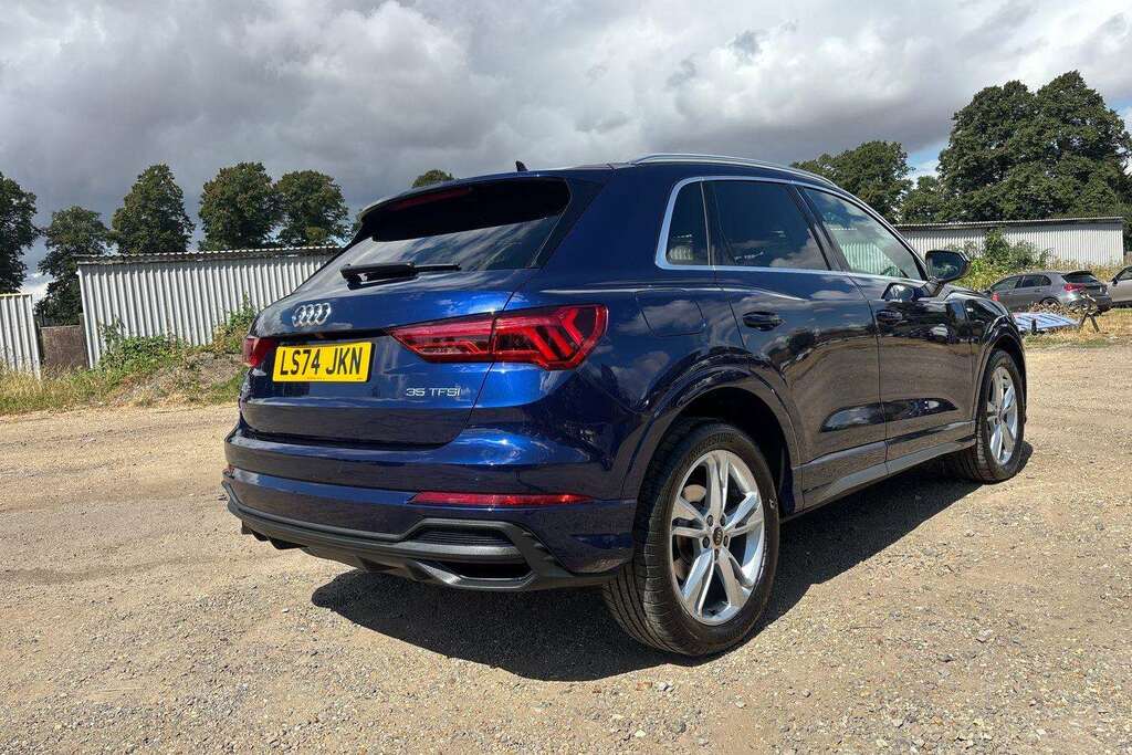 Audi Q3 2.0 Tdi 35 S Line Sportback S Tronic Eu KR74BZK White #34