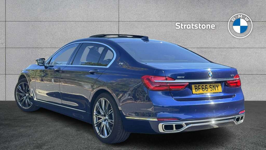 BMW 7 Series M760li Xdrive V12 The Next 100 Years 2017 Blue #2