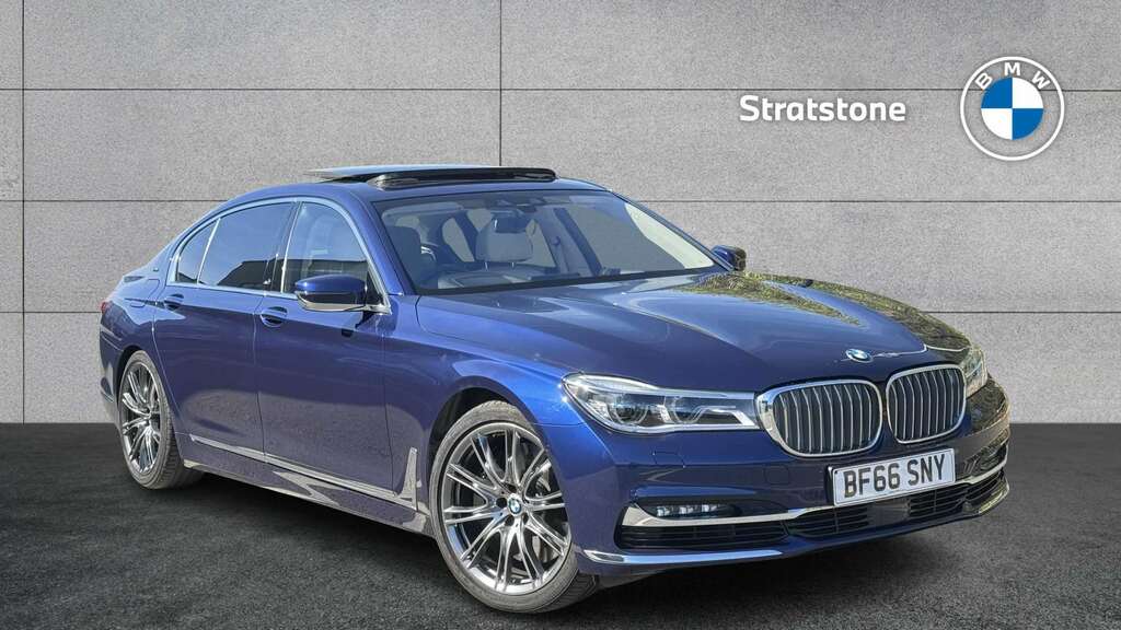 BMW 7 Series M760li Xdrive V12 The Next 100 Years 2017 Blue