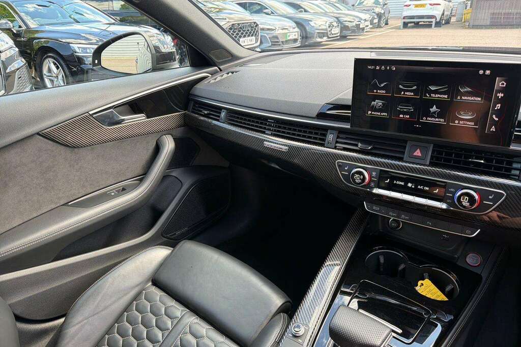 Audi RS4 2.9 Tfsi V6 Carbon Black Estate Tiptron Black #38