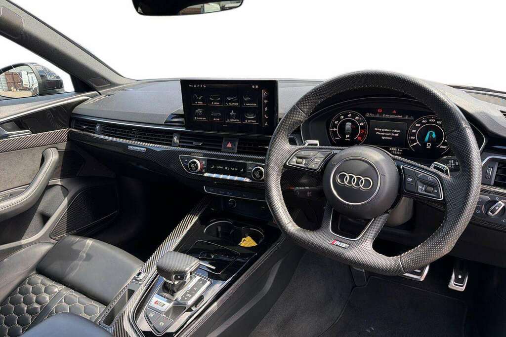 Audi RS4 Rs 4 Tfsi Quattro Carbon Black Tiptronic 2021 Black #6