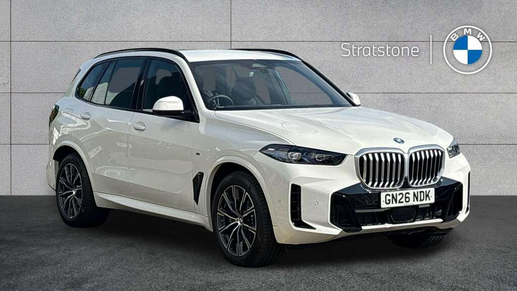 BMW X5 Xdrive50e M Sport 2026 White