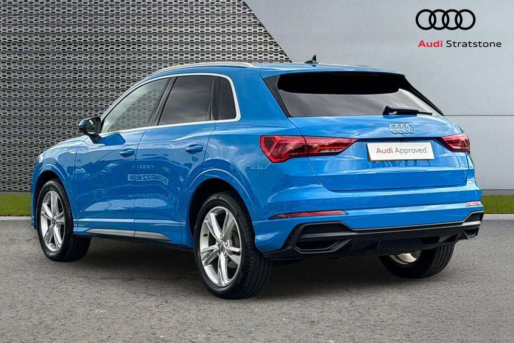 Audi Q3 35 Tfsi S Line S Tronic 2019 Blue #3