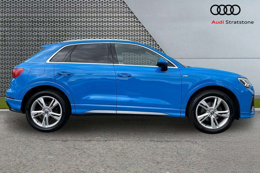 Audi Q3 35 Tfsi S Line S Tronic 2019 Blue #4