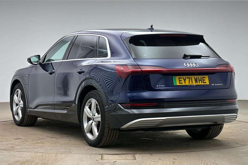 Audi E-tron 230Kw 50 Quattro 71Kwh Technik 2021 Blue #3
