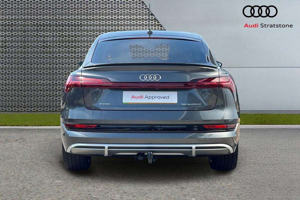 Audi E-tron 300Kw 55 Quattro 95Kwh Sport Cs 22Kwch Black #7