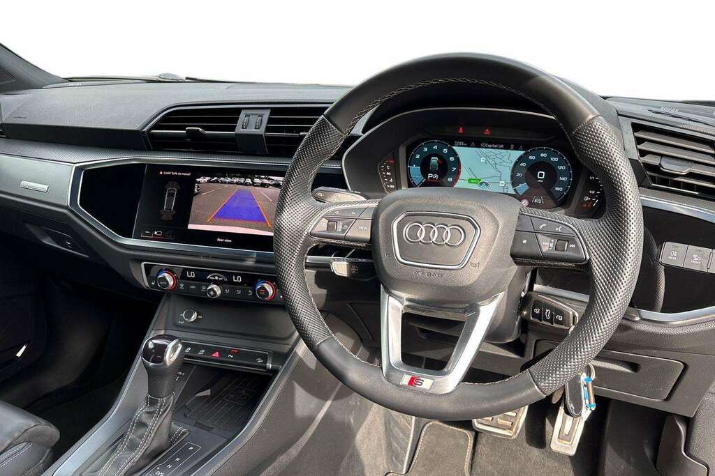 Audi Q3 35 Tfsi S Line S Tronic Leather 2024 White #6