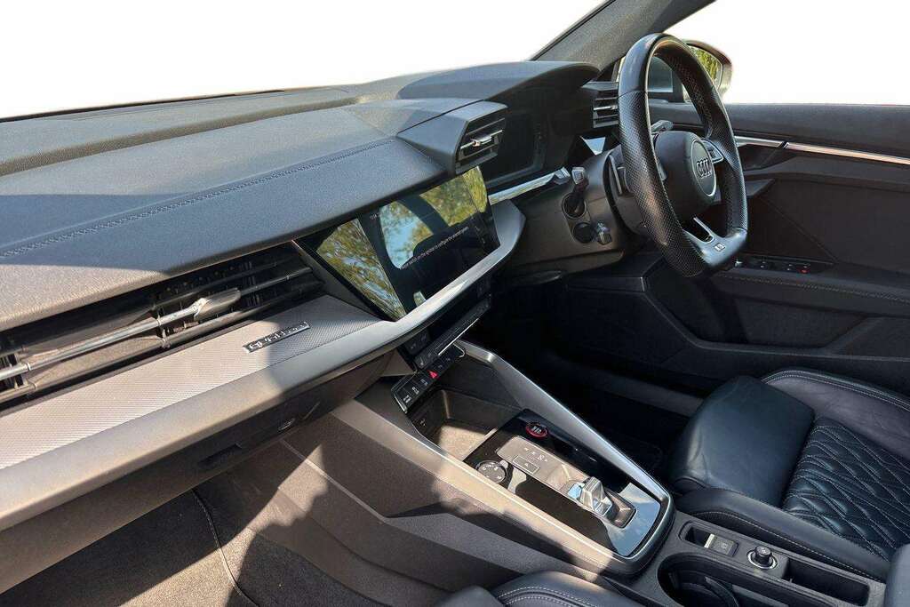 Audi A3 1.5 Tfsi 35 S Line Saloon S Tronic 15 White #2