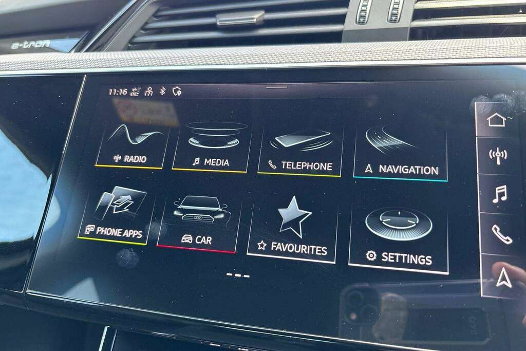 Audi Q8 e tron 300Kw 55 Quattro 114Kwh Sport 2023 Black #26
