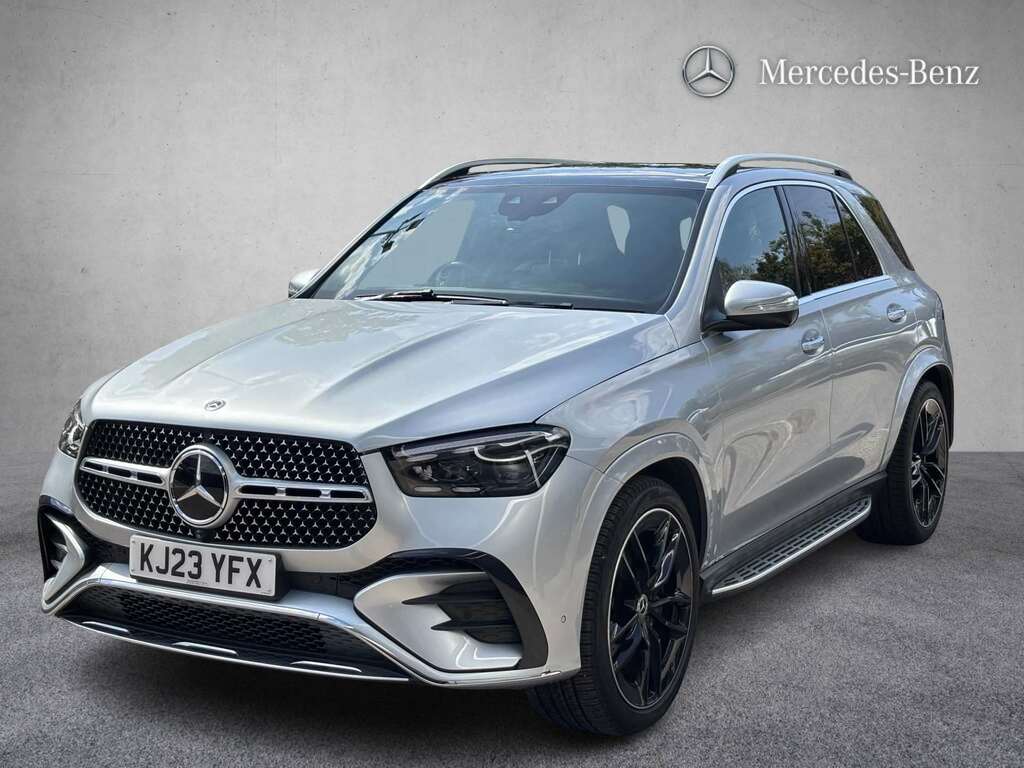 Mercedes-Benz GLE Class 450D 4Matic Amg Line Prem 9G-tron 7 St 202 Silver #3