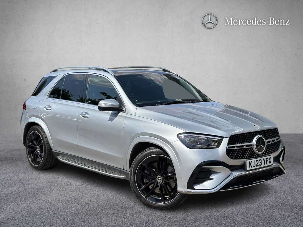 Mercedes-Benz GLE Class 450D 4Matic Amg Line Prem 9G-tron 7 St 202 Silver