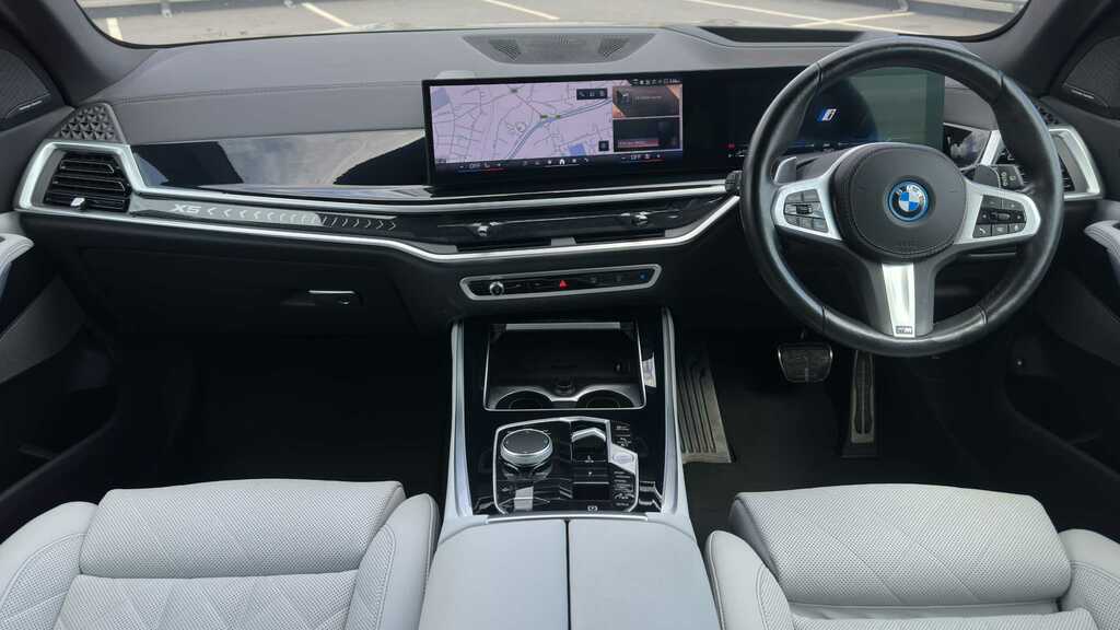 BMW X5 Xdrive50e M Sport 2023 Blue #4