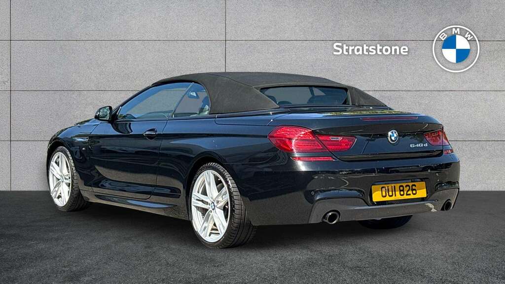 BMW 6 Series 640D M Sport 2016 Black #2