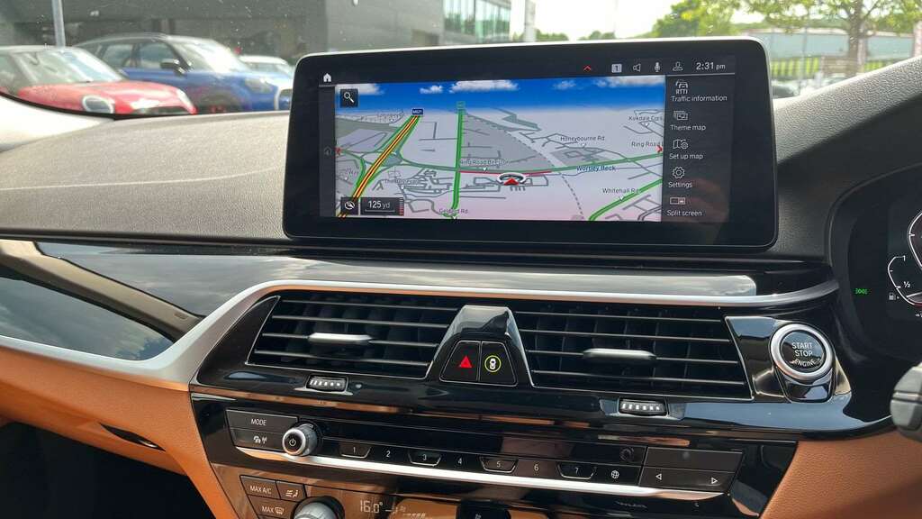 BMW 5 Series G30 520D M Sport Saloon Lci B47 2.0D White #31