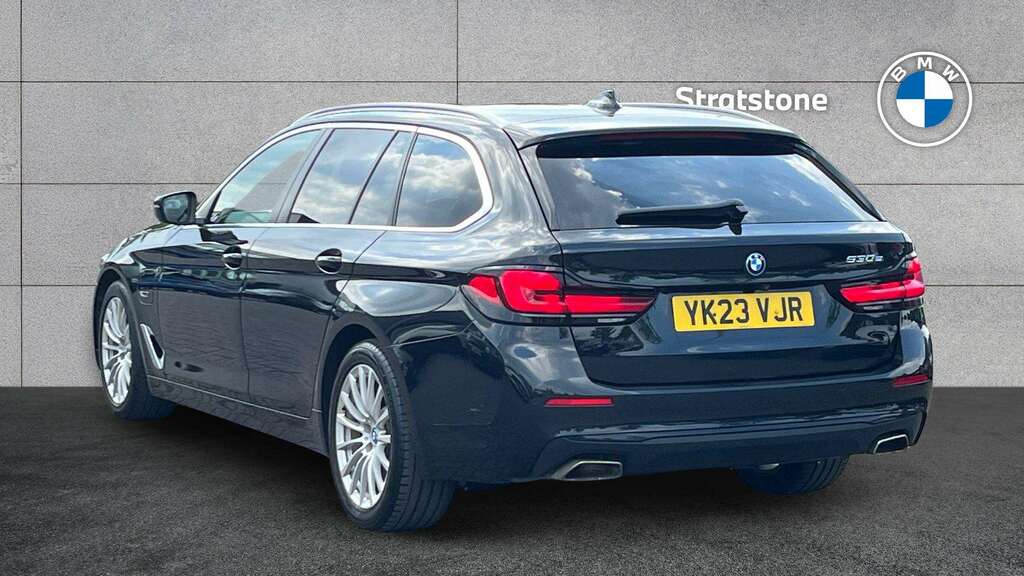 BMW 5 Series 530E Se 2023 Black #2