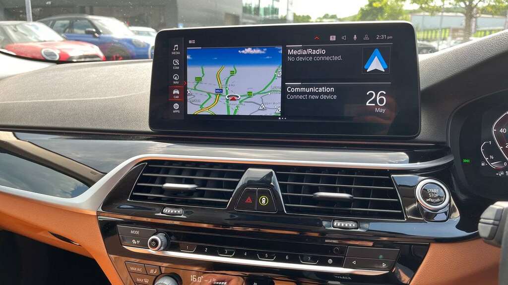 BMW 5 Series G30 520D M Sport Saloon Lci B47 2.0D White #29