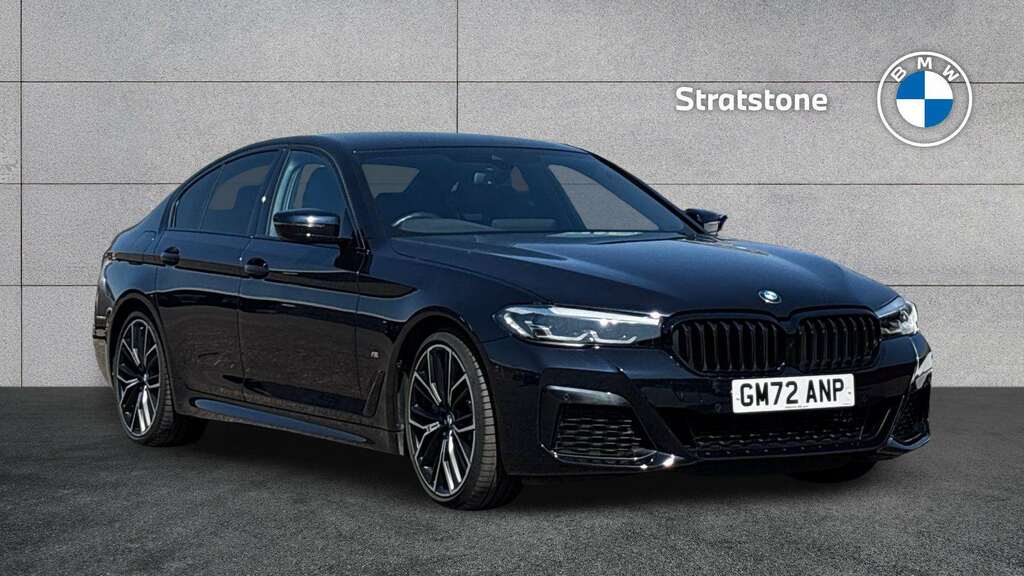 BMW 5 Series 520I Mht M Sport Step 2022 Black