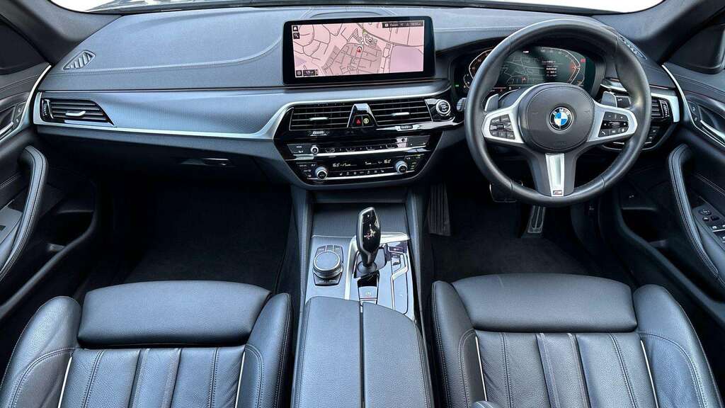 BMW 5 Series 520I Mht M Sport Step 2022 Black #5