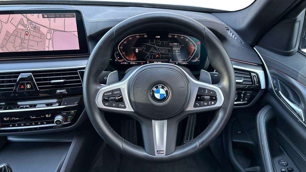 BMW 5 Series 520I Mht M Sport Step 2022 Black #6