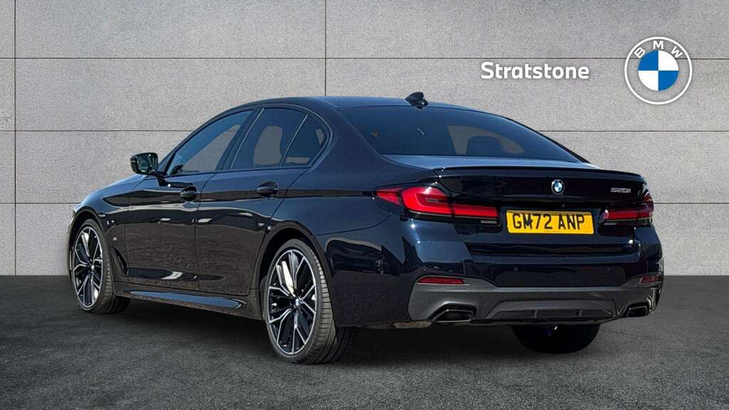 BMW 5 Series 520I Mht M Sport Step 2022 Black #2