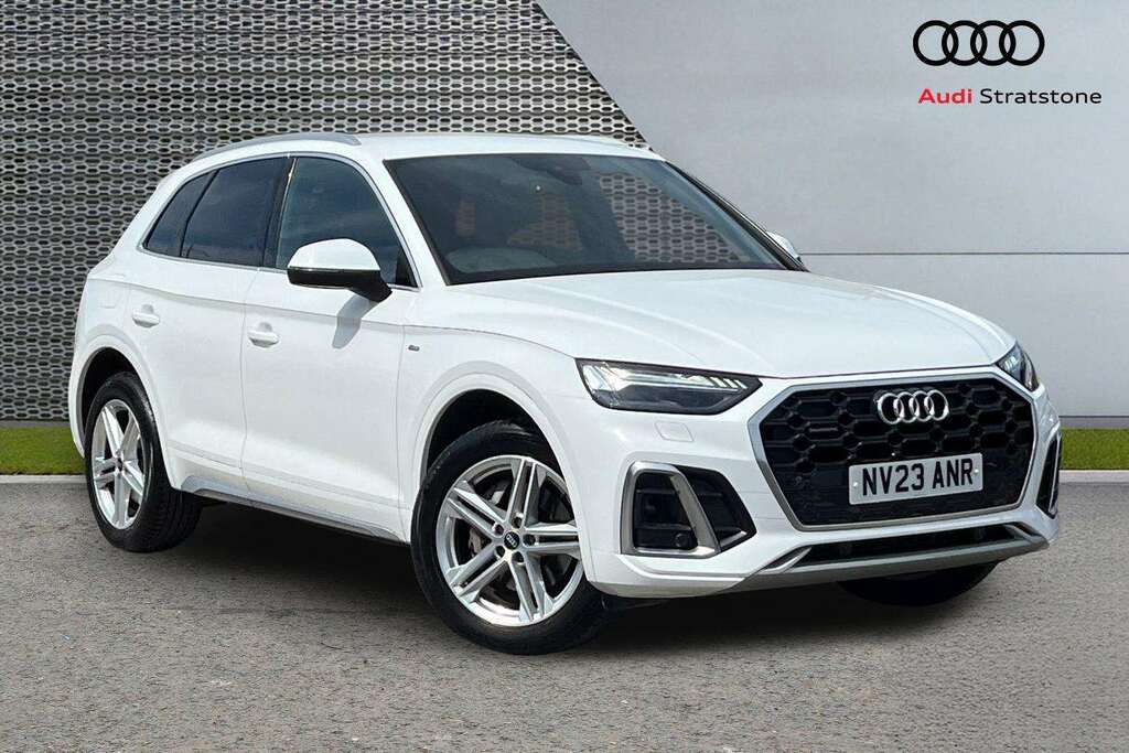 Audi Q5 40 Tdi Quattro S Line S Tronic 2023 White