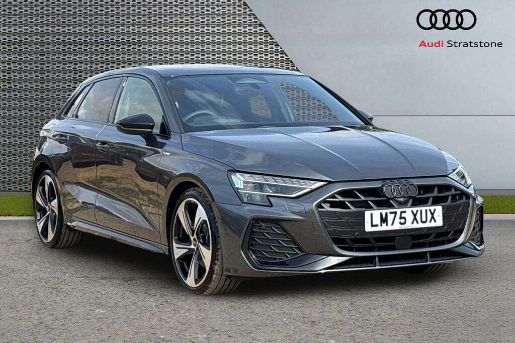 Audi A3 1.5 Tfsi 150 Black Ed S Tronic Tech Pack Pro Grey