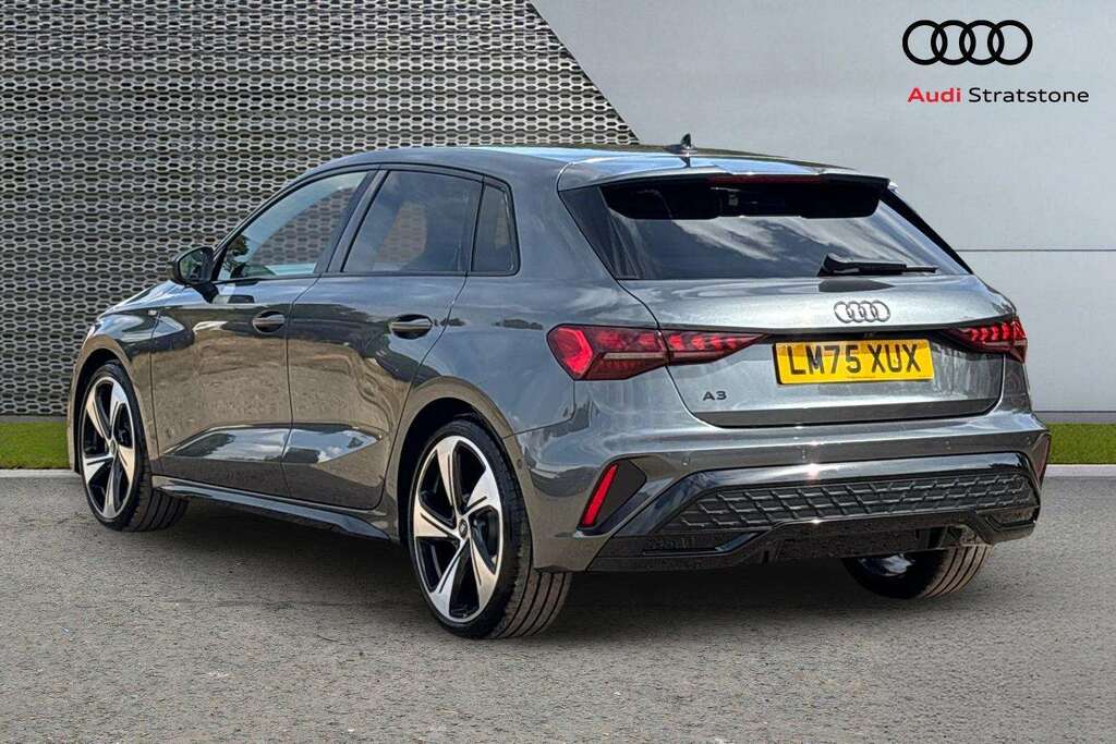 Audi A3 1.5 Tfsi 150 Black Ed S Tronic Tech Pack Pro Grey #3