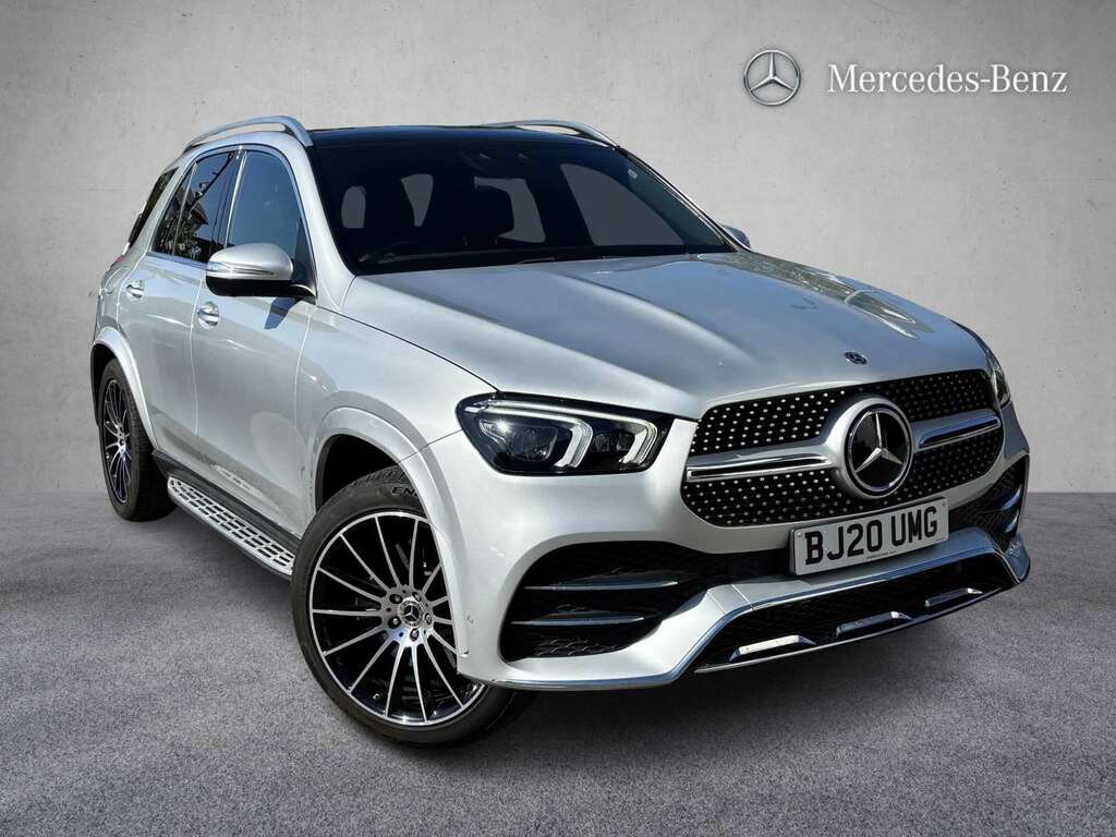Mercedes-Benz GLE Class 300D 4Matic Amg Line Prem 9G-tron 7 St 202 Silver