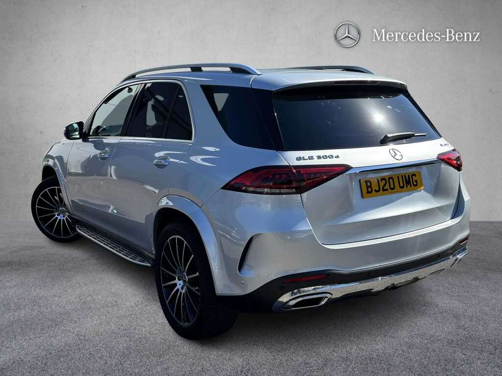 Mercedes-Benz GLE Class 300D 4Matic Amg Line Prem 9G-tron 7 St 202 Silver #2