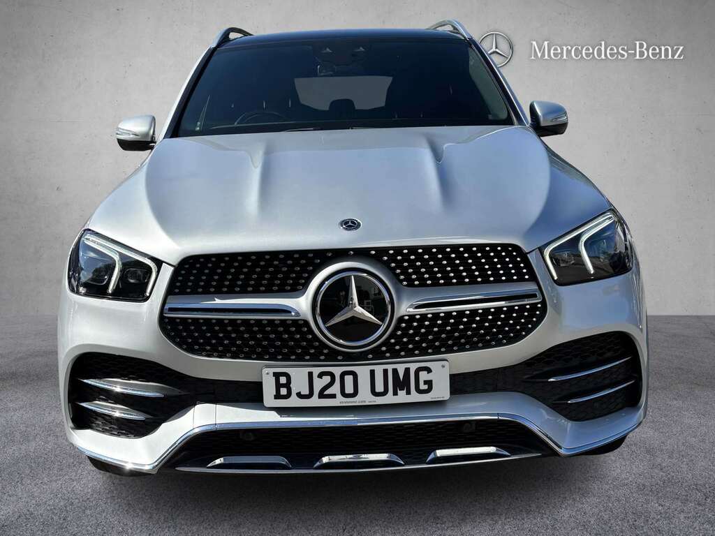 Mercedes-Benz GLE Class 300D 4Matic Amg Line Prem 9G-tron 7 St 202 Silver #3