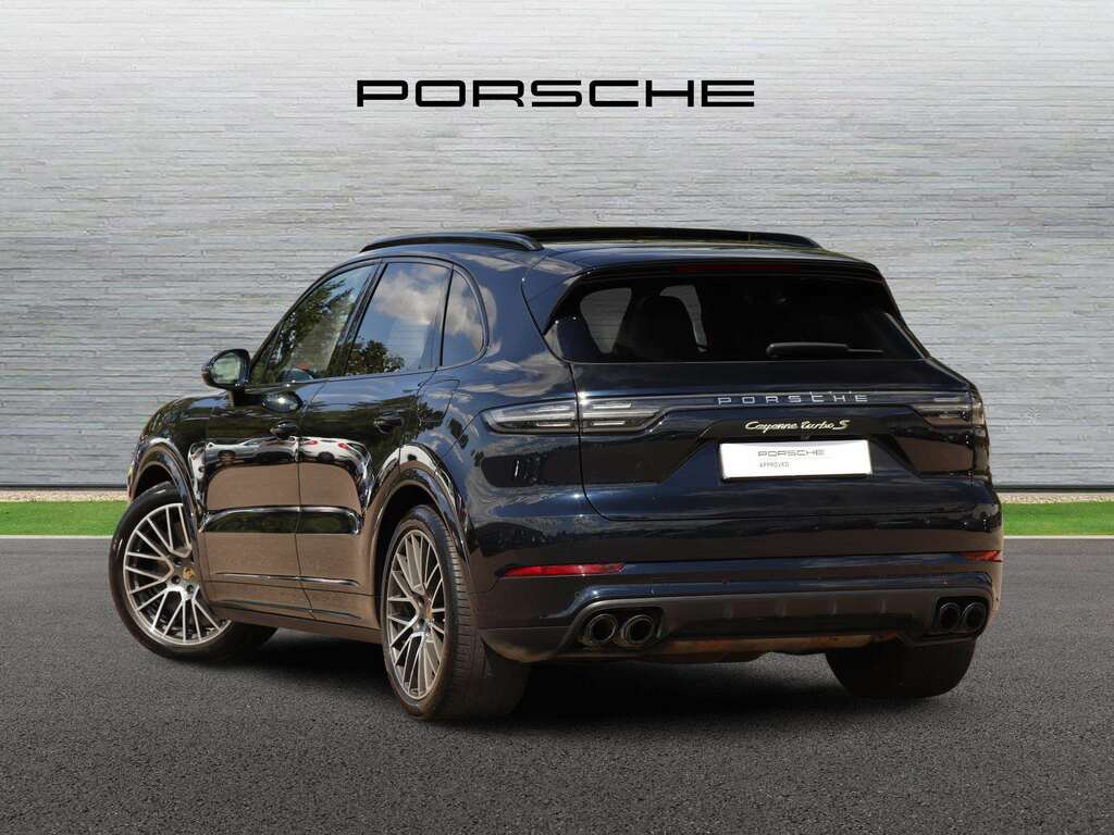 Porsche Cayenne 4.0 V8 E-hybrid 14.1Kwh Turbo S Suv Plu Blue #5