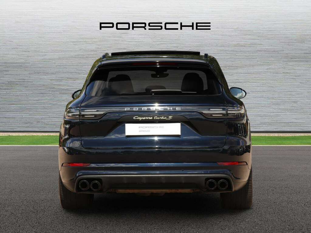 Porsche Cayenne 4.0 V8 E-hybrid 14.1Kwh Turbo S Suv Plu Blue #4